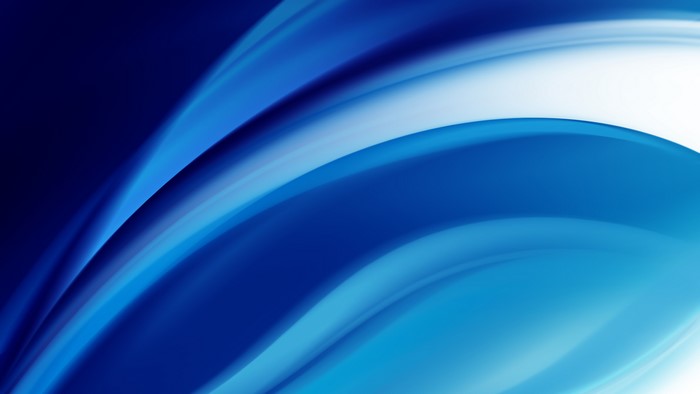 Abstract Blue Wavy Lines 4K