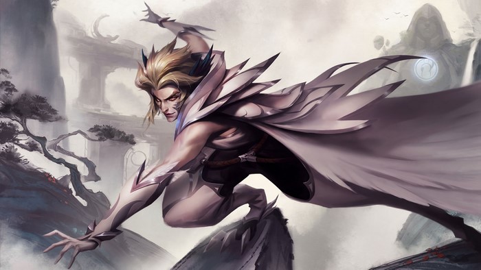 Rakan from League of Legends Invictus Gaming skin