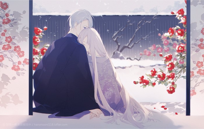 Miyuki from Touken Ranbu in Winter