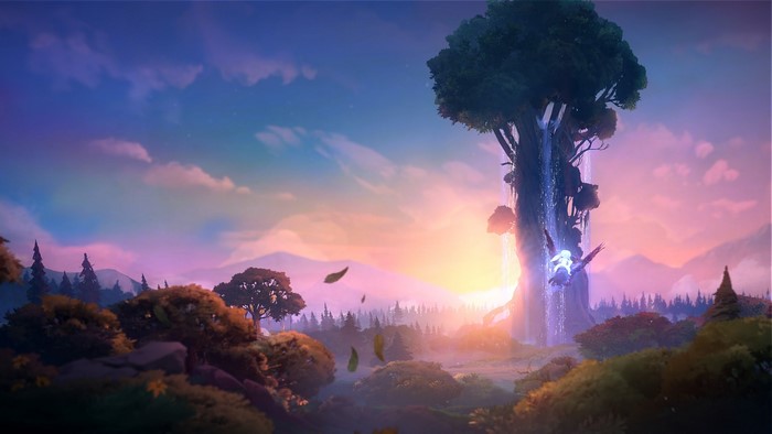 Ori and the Blind Forest video game poster