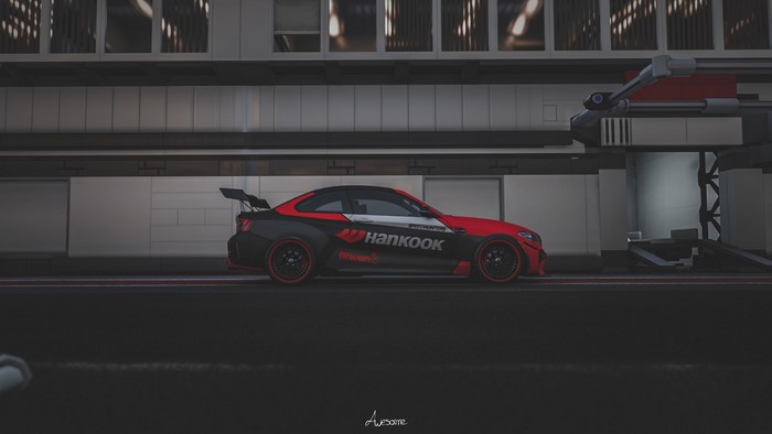 BMW M2 with Hankook livery in Forza Horizon 4