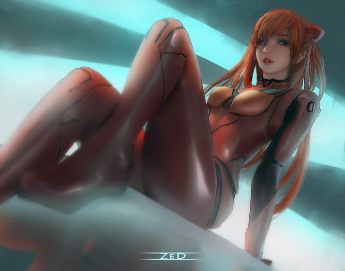 Asuka Langley Soryu from Neon Genesis Evangelion