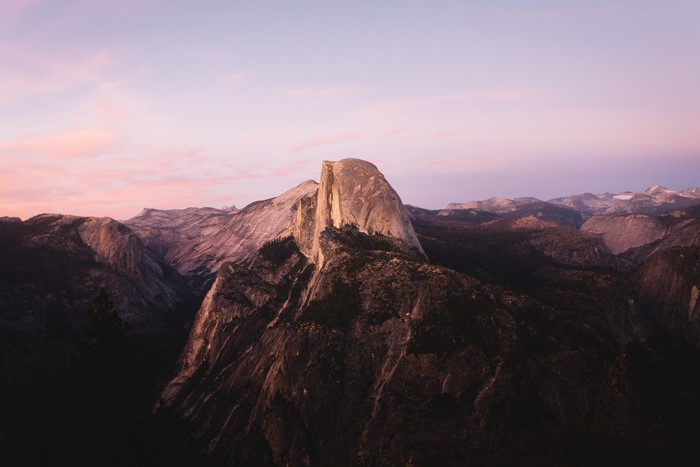 4K Yosemite National Park Landscape