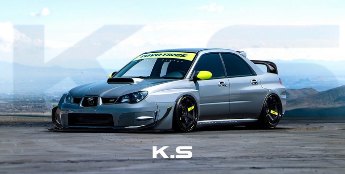 Khyzyl Saleem Subaru WRX STI render