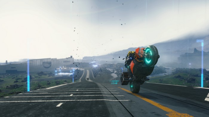 Death Stranding: Norman Reedus on Motorcycle
