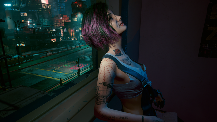 Judy Alvarez from Cyberpunk 2077