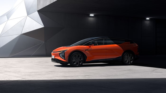 4K HiPhi electric car