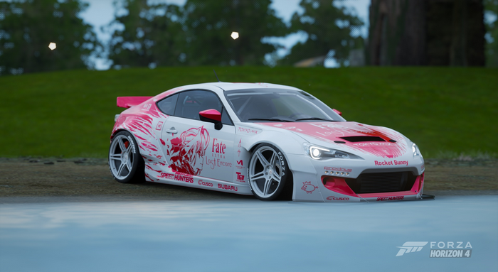 Subaru BRZ with Fate/Grand Order livery in Forza Horizon 4