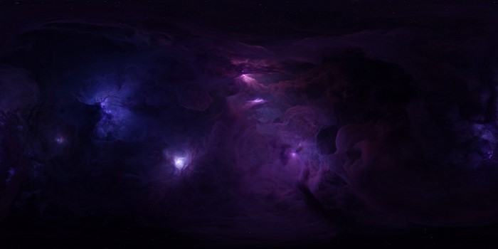 4K Nebula Space Digital Art by Tim Barton