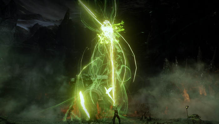 Dragon Age: Inquisition Inquisitor casting a spell