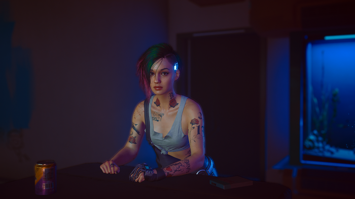 Judy Alvarez from Cyberpunk 2077