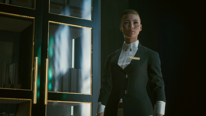 Sandra Dorsett from Cyberpunk 2077