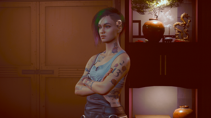 Judy Alvarez from Cyberpunk 2077