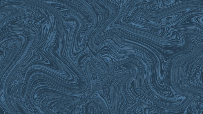 Blue liquid marble abstract illustration