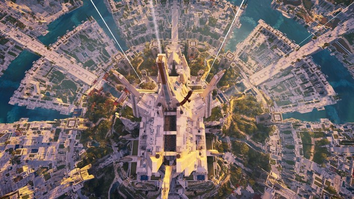 Assassin's Creed Odyssey top view screenshot