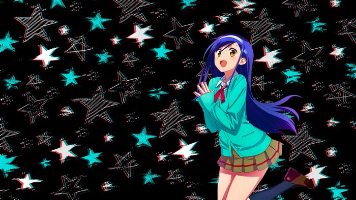 Fumino Furuhashi from Bokutachi wa Benkyou ga Dekinai with Stars