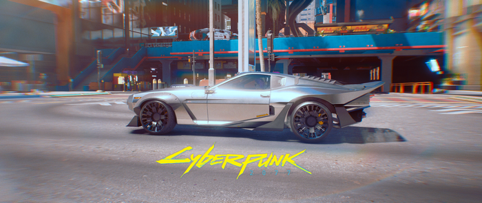 Cyberpunk 2077 car