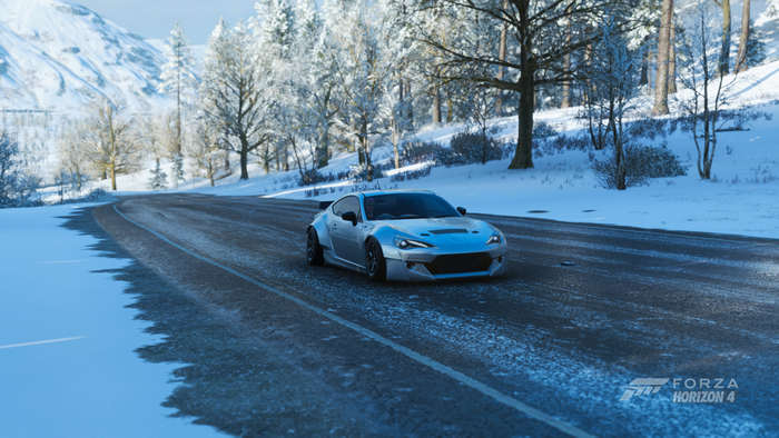 4K Toyota GT86 in Forza Horizon 4 Winter