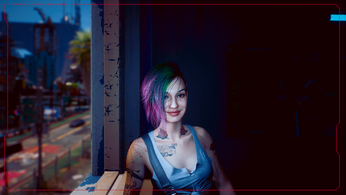 Judy Alvarez from Cyberpunk 2077