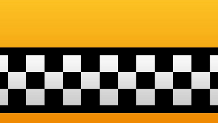 Taxi checkered pattern gradient 4K