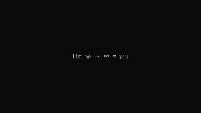 Mathematical equation about love