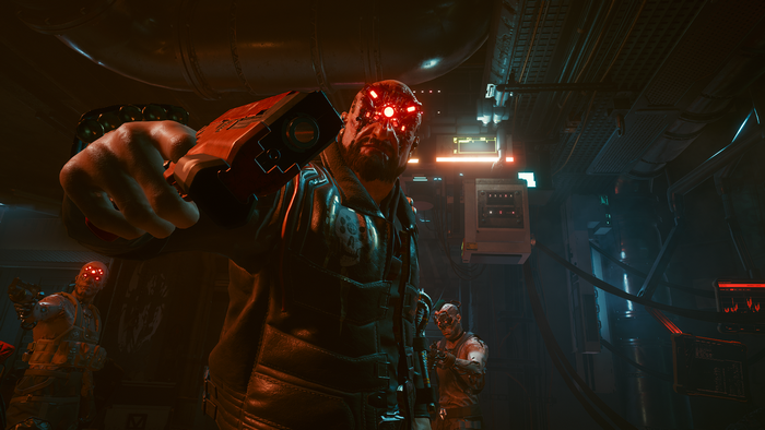 Maelstrom Gang members from Cyberpunk 2077