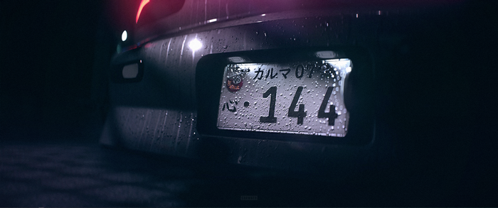 Need for Speed 2015 car license plate