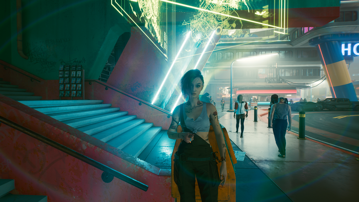 Judy Alvarez from Cyberpunk 2077