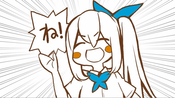 Mirai Akari from Virtual YouTuber manga