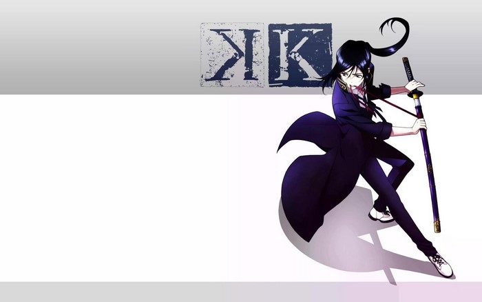 Yatogami Kuroh from K Project with sword
