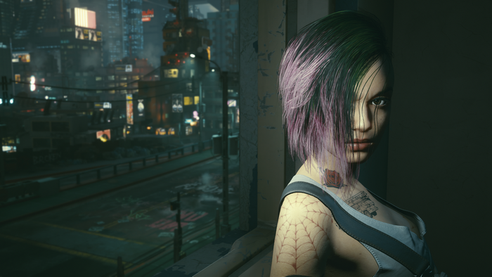 Judy Alvarez from Cyberpunk 2077