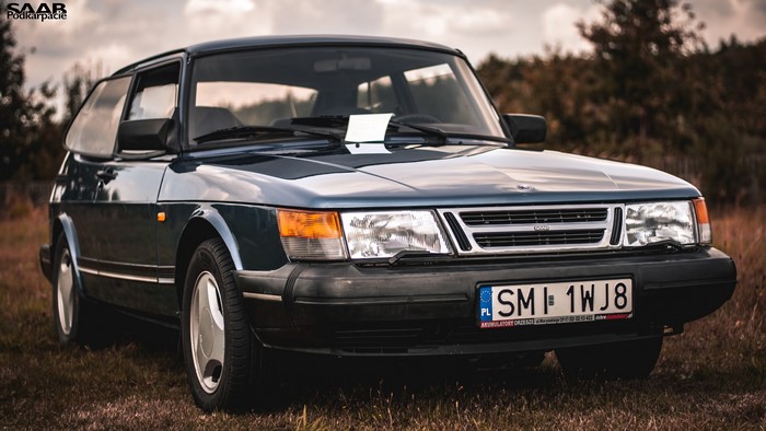 4K Saab 900 OG in Podkarpacie