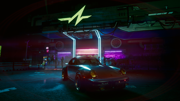 Johnny Silverhand's Porsche 911 from Cyberpunk 2077