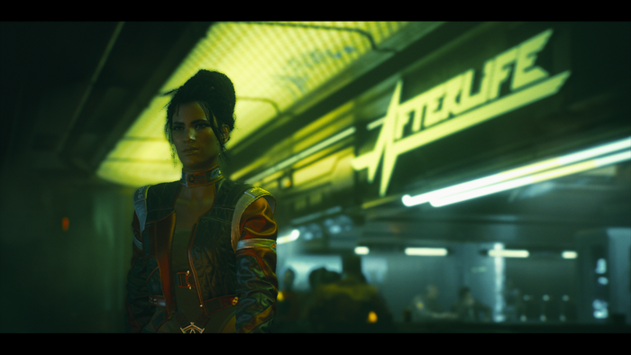 Panam Palmer from Cyberpunk 2077 at Afterlife