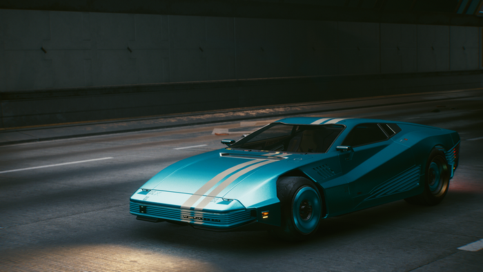 Quadra Turbo-R 740 car in Cyberpunk 2077