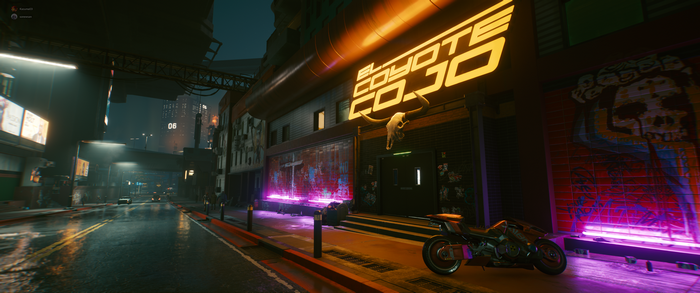 El Coyote Cojo bar in Cyberpunk 2077