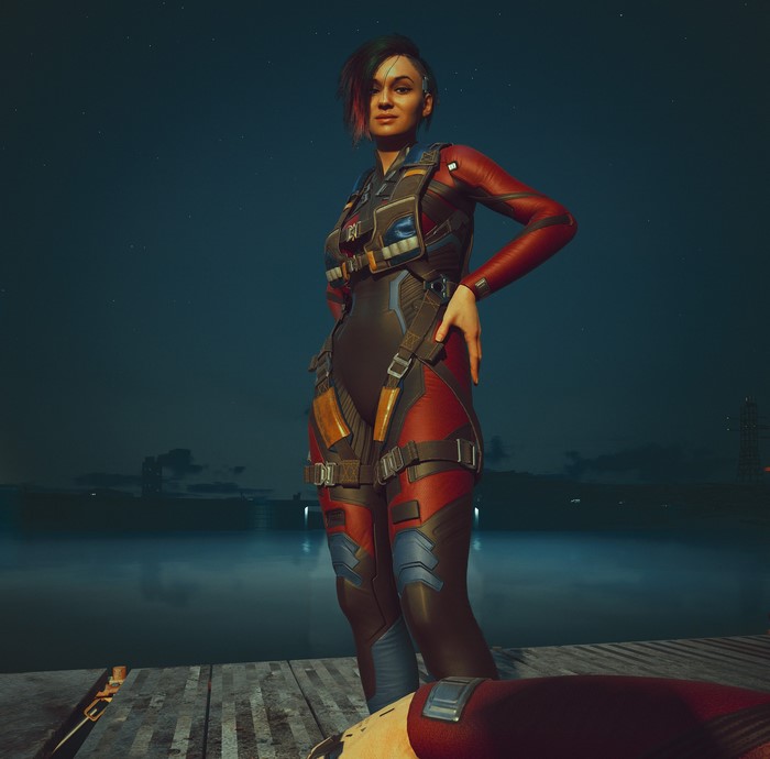 Judy Alvarez from Cyberpunk 2077