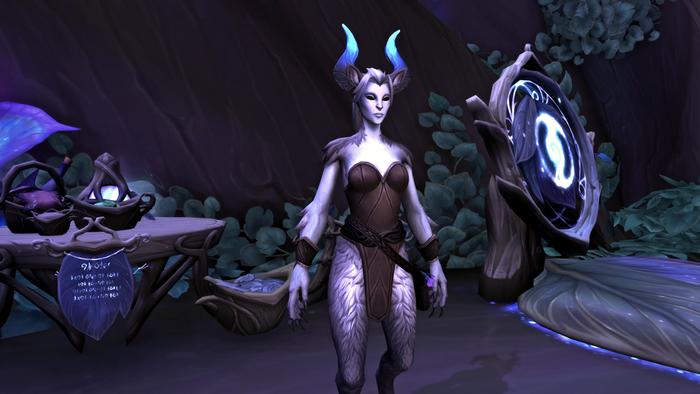 Night Fae from World of Warcraft