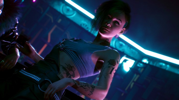 Judy Alvarez from Cyberpunk 2077