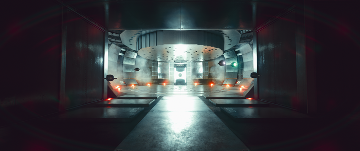 Cyberpunk 2077 in-game screenshot with ultra-wide view
