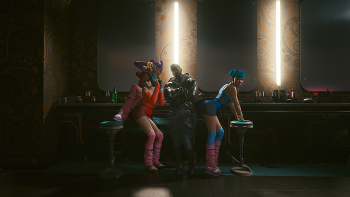 Cyberpunk 2077 screenshot with Kerry Eurodyne