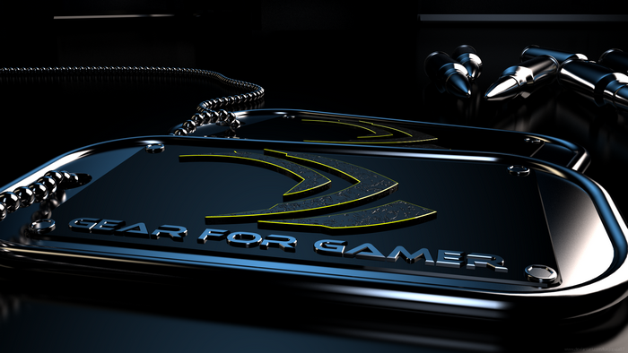 Nvidia Gear for Gamer Dog Tags and Bullets