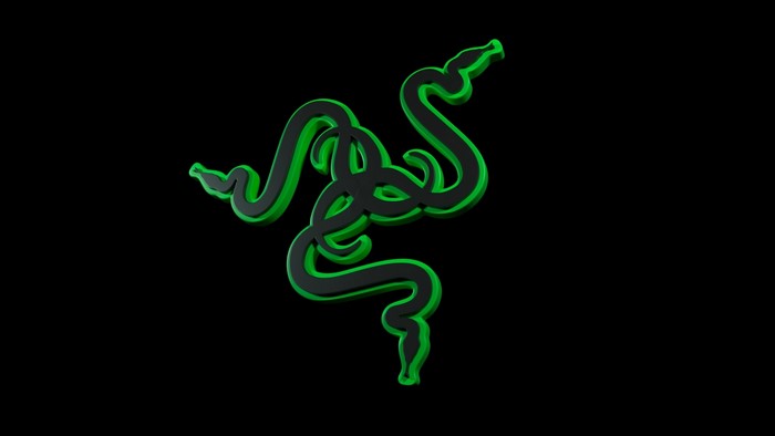 Razer logo 3D render