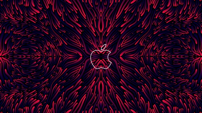 4K Abstract Apple Inc. Digital Art