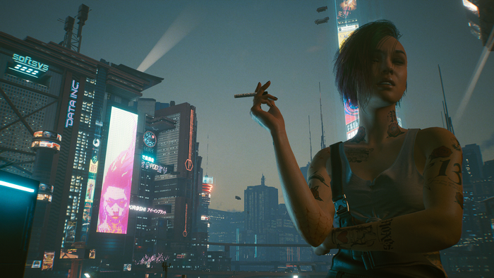 Judy Alvarez from Cyberpunk 2077