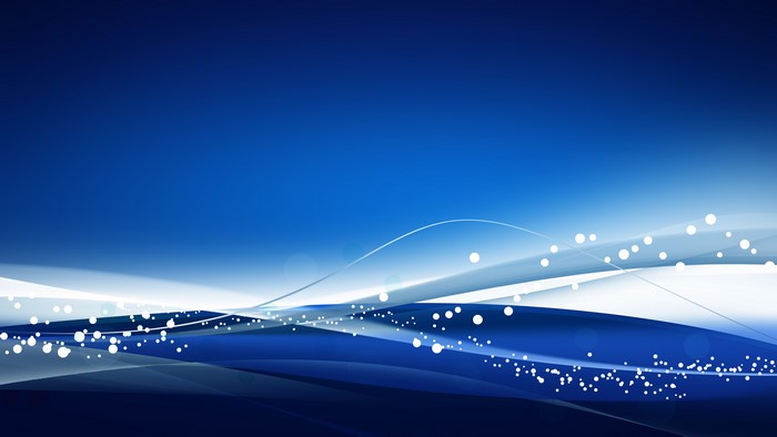4K Blue Abstract Shapes 3D Abstract