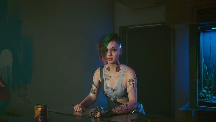 Judy Alvarez from Cyberpunk 2077