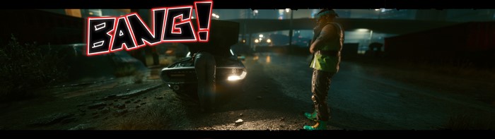 Cyberpunk 2077: Bang! Scene