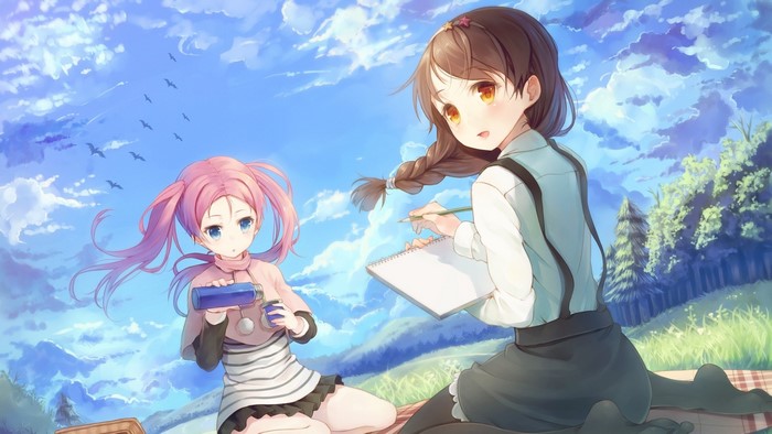 Hirosaki Kanade and Paseri from Your Diary