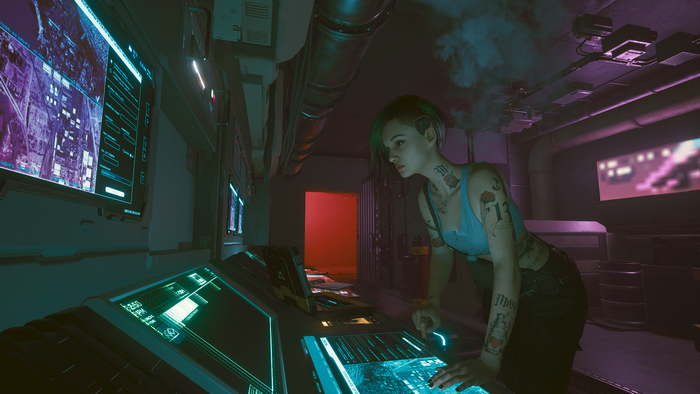 video game girls, Cyberpunk 2077, side shave, Judy Alvarez, CD Projekt ...